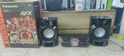 Panasonic Hi-fi K650W RMS music system SC-AKX520E 650W RMS.